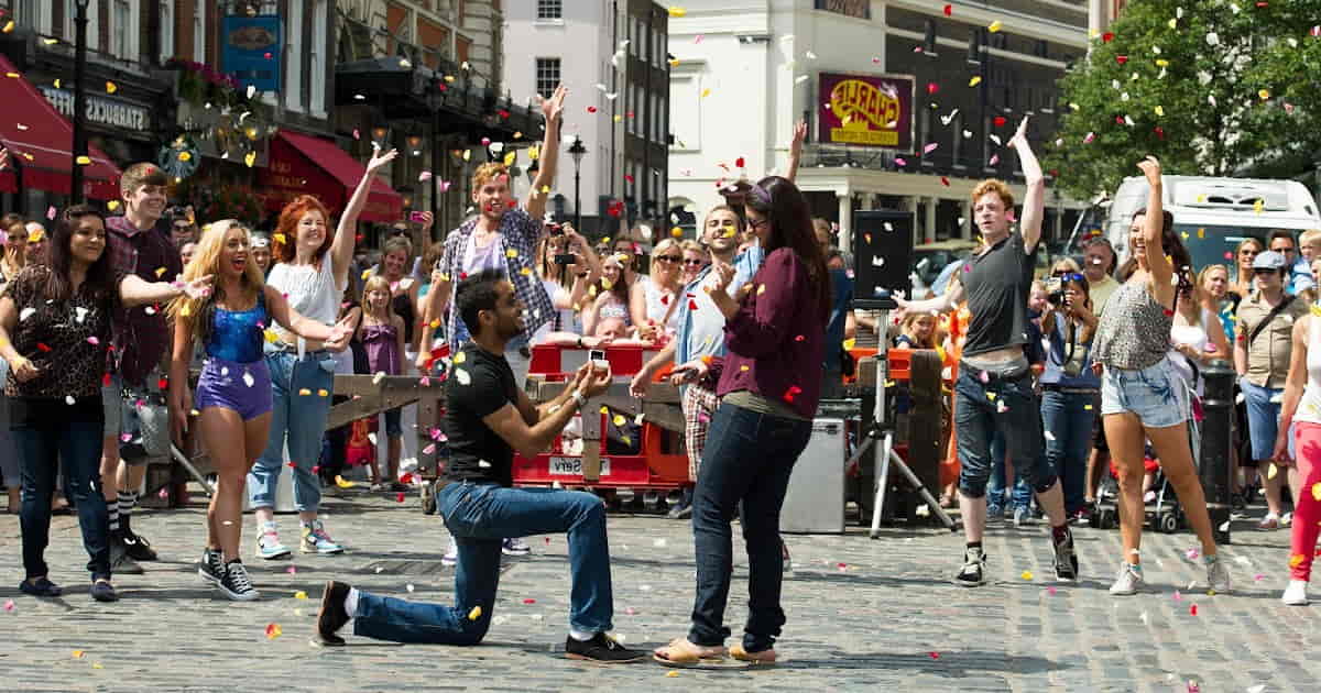 The Flash Mob Proposal on the Propose Day
