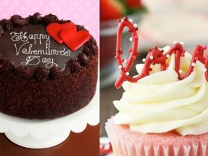 valentine chocolate cake 